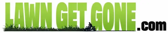 Lawn Get Gone logo, professional lawn care service in York, Pennsylvania
